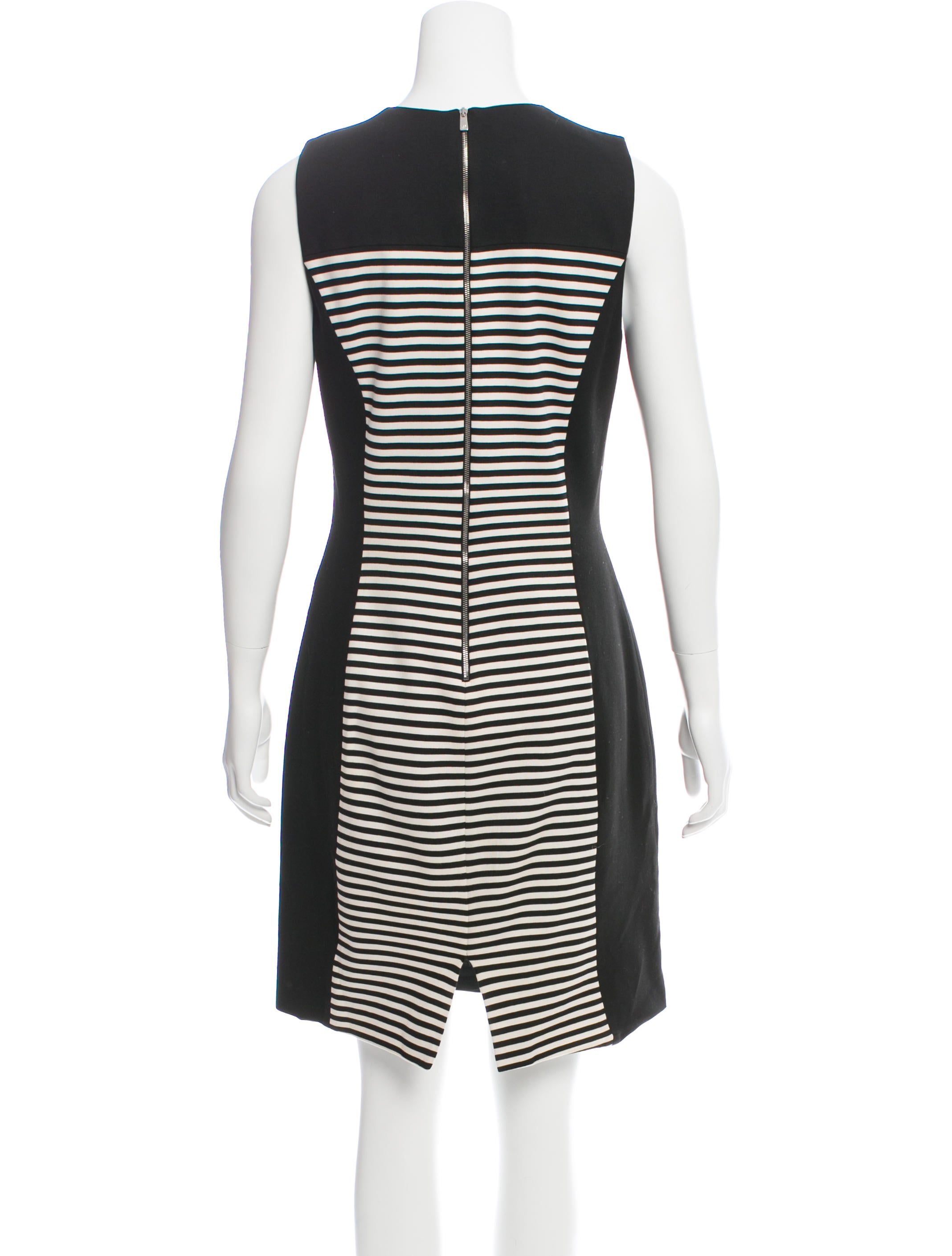 Michael Kors Striped Sleeveless Dress